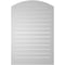 Ekena Millwork Arch Top Surface Mount PVC Gable Vent w/ 2"W x 2"P Brickmould Sill Frame, 28"W x 40"H GVPAR28X4003SN - alternate 2